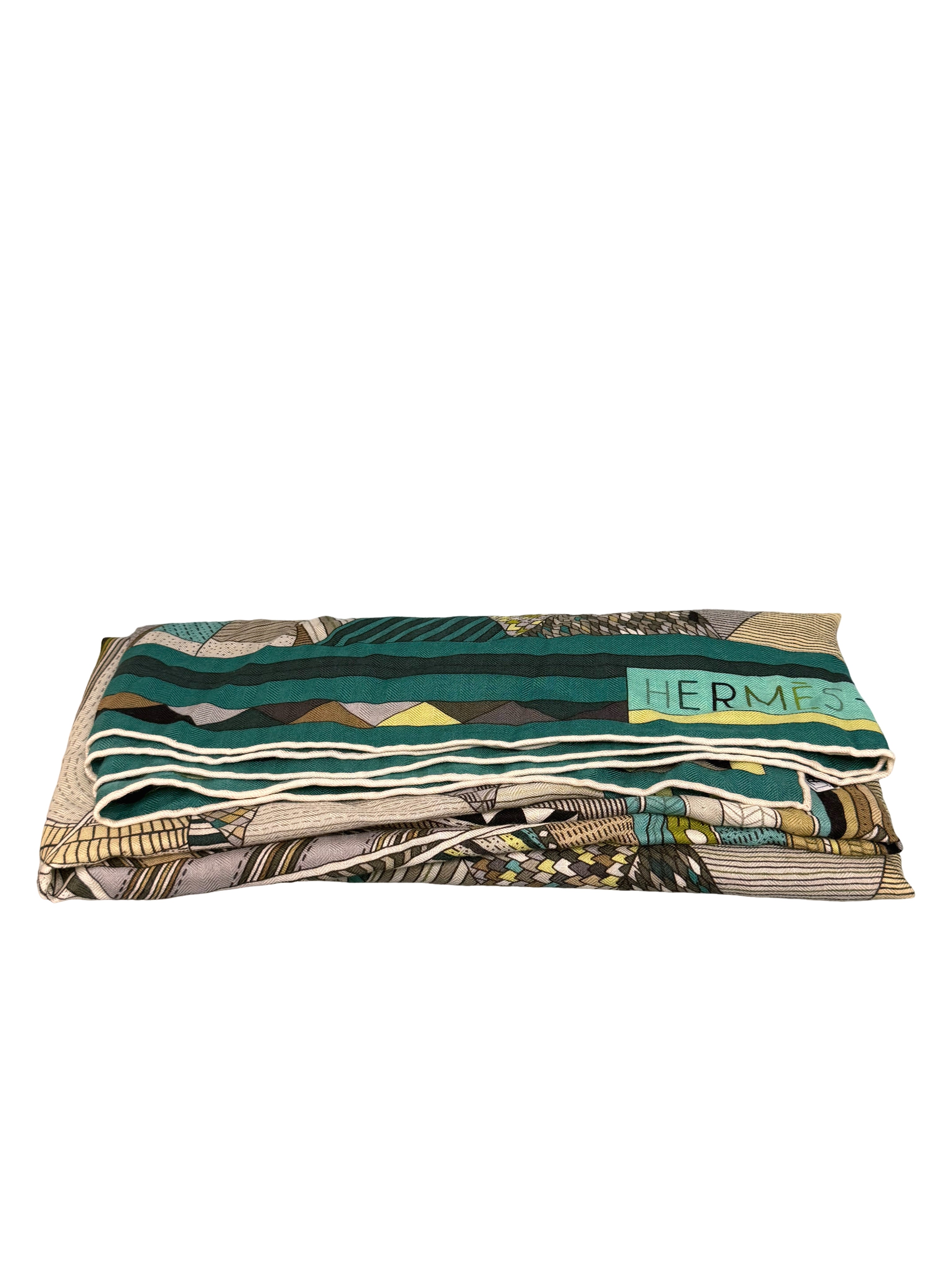 Hermès Cashmere Silk Shawl