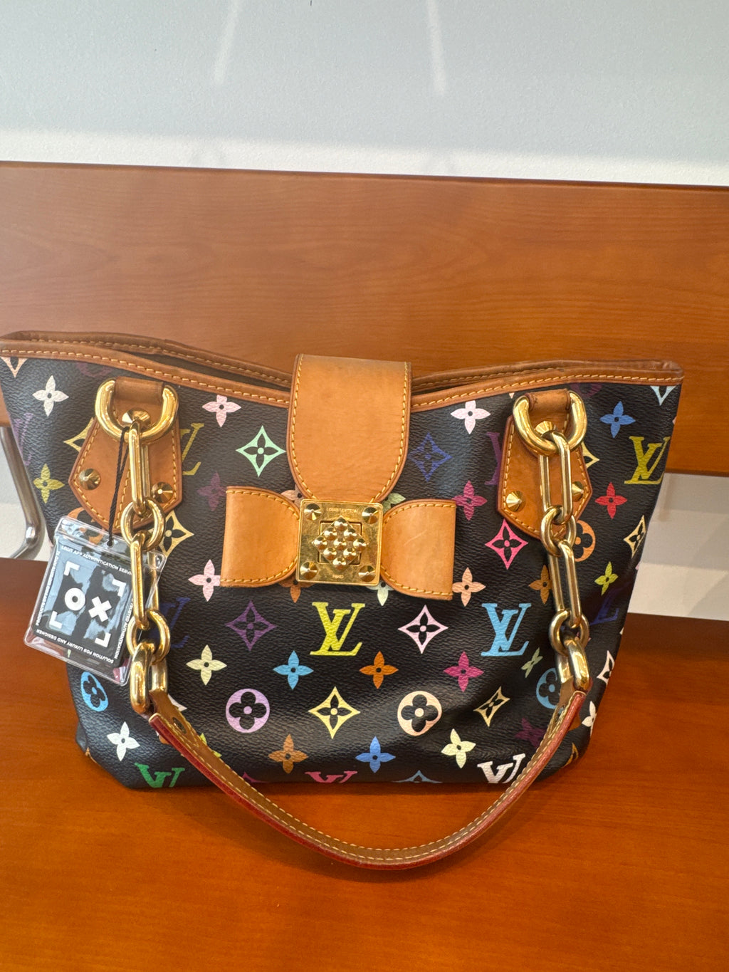 Louis Vuitton Monogram Multicolor Annie Black