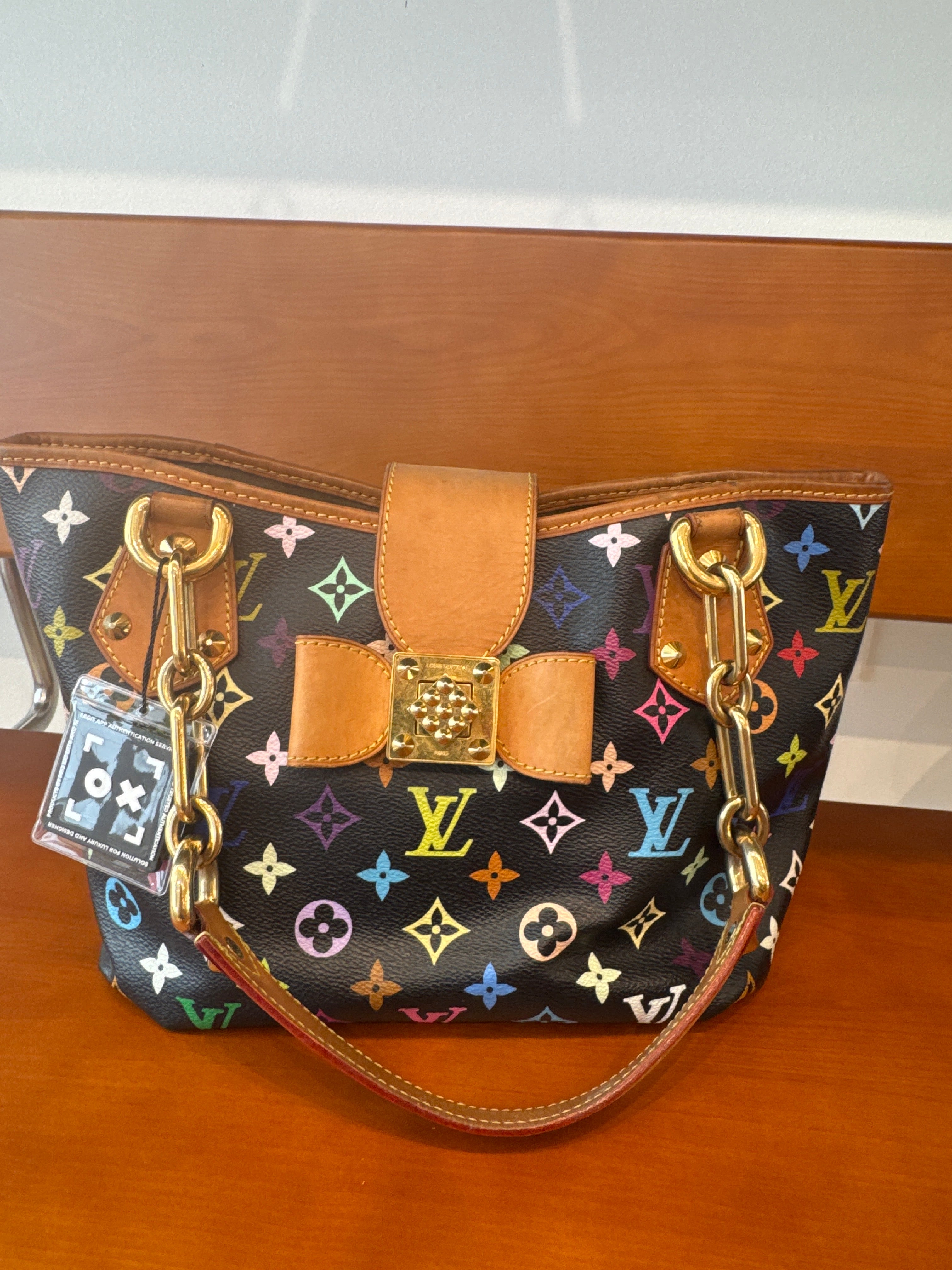 Louis Vuitton Monogram Multicolor Annie Black