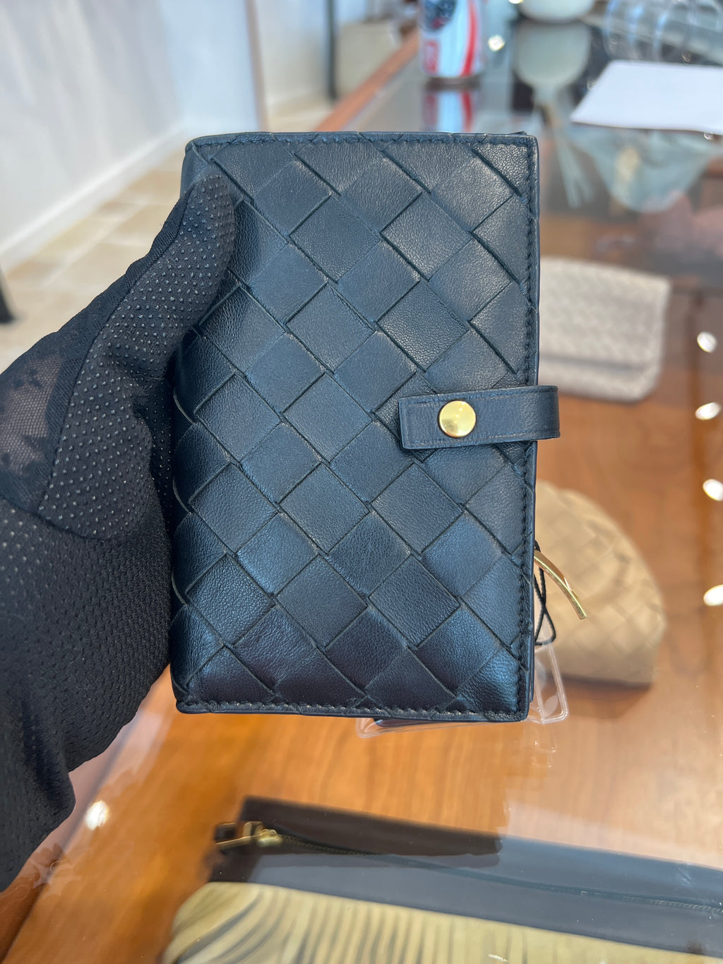 Bottega Veneta Intrecciato Leather Bi-Fold Wallet