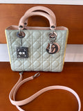 Dior Medium Tricolor Lady Dior Bag