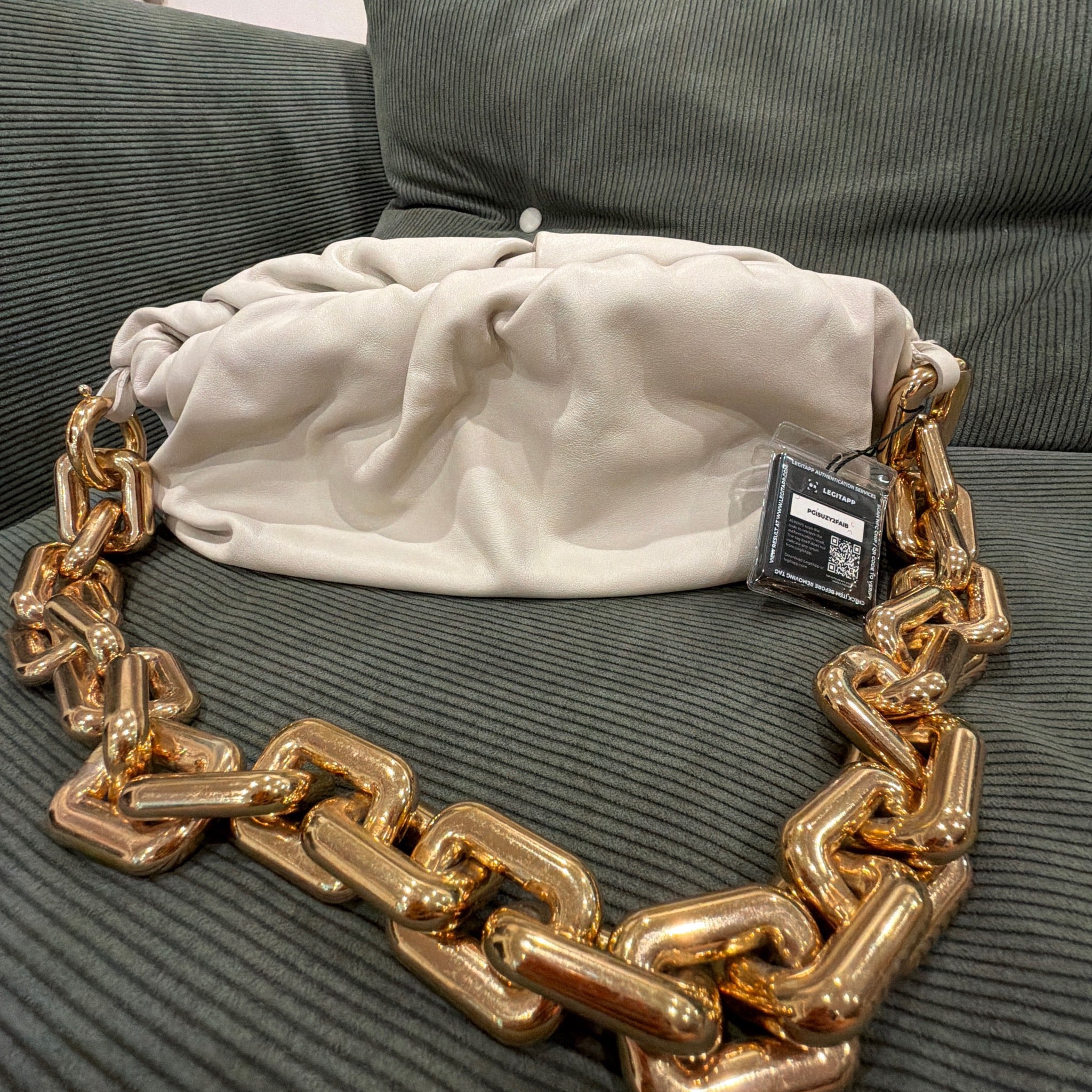 Bottega Veneta Leather Chain
Pouch