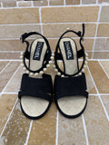 Chanel CC Slingback Sandals