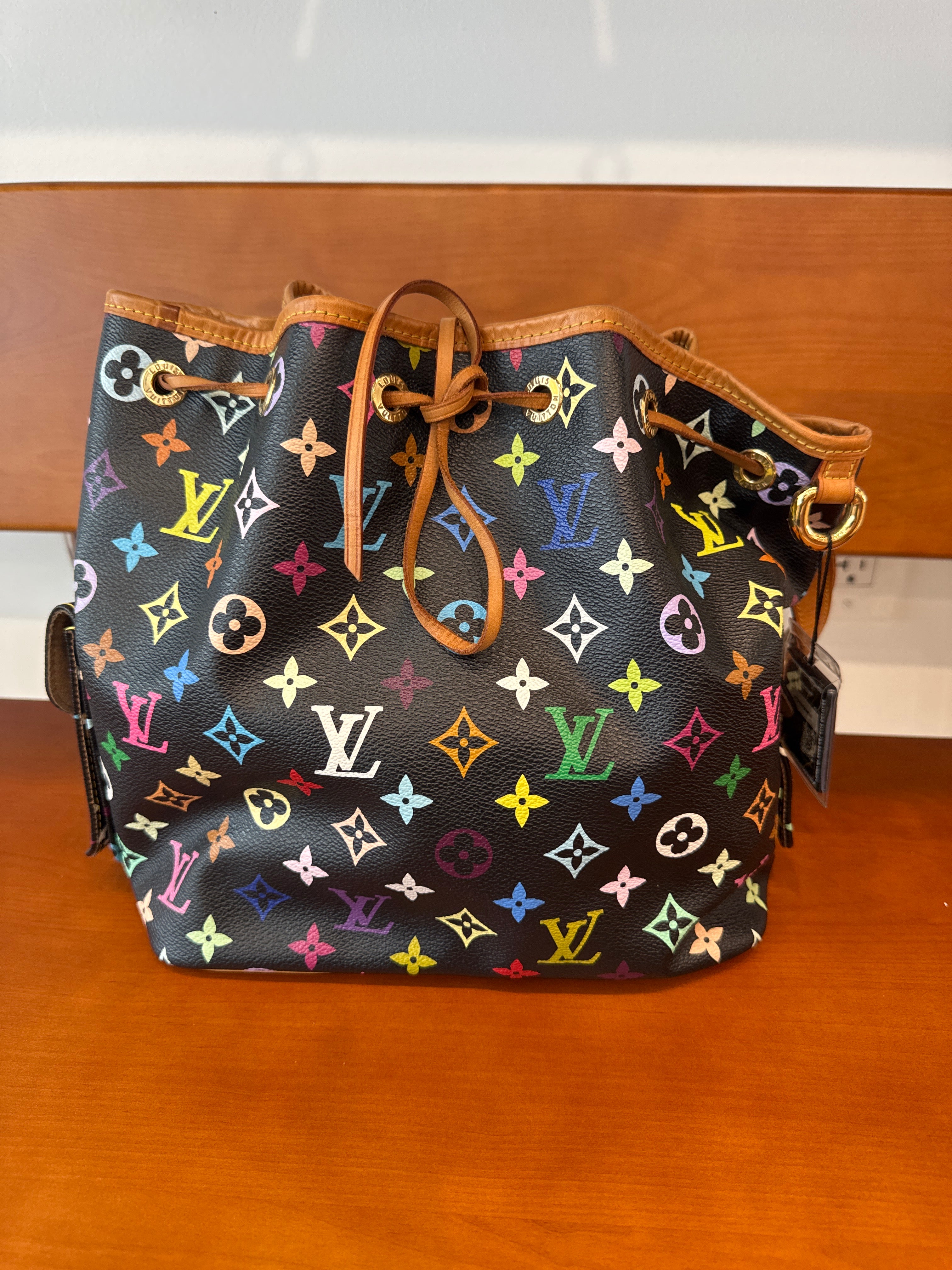 Louis Vuitton Monogram Multicolor Noe Black