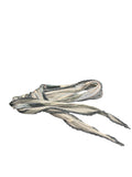 Hermès Pleated Silk Twilly Scarf