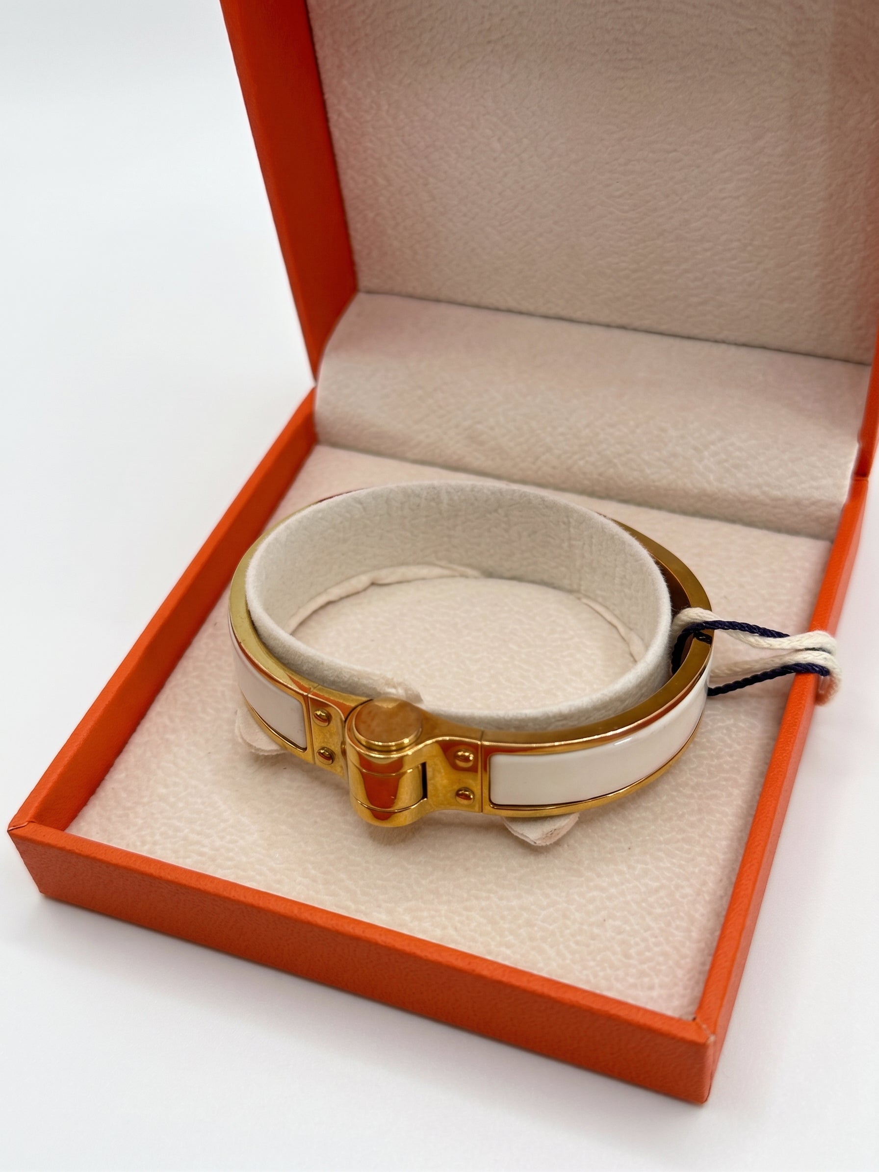 Hermès Enamel Clic H Bracelet