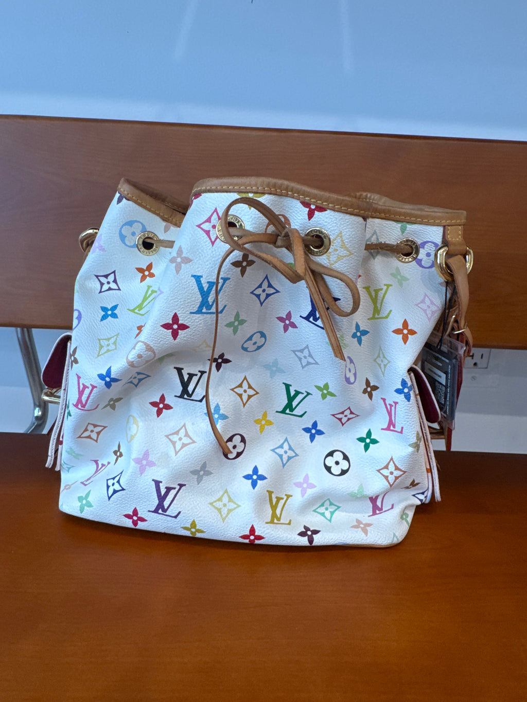 Louis Vuitton Monogram Multicolor Noe White
