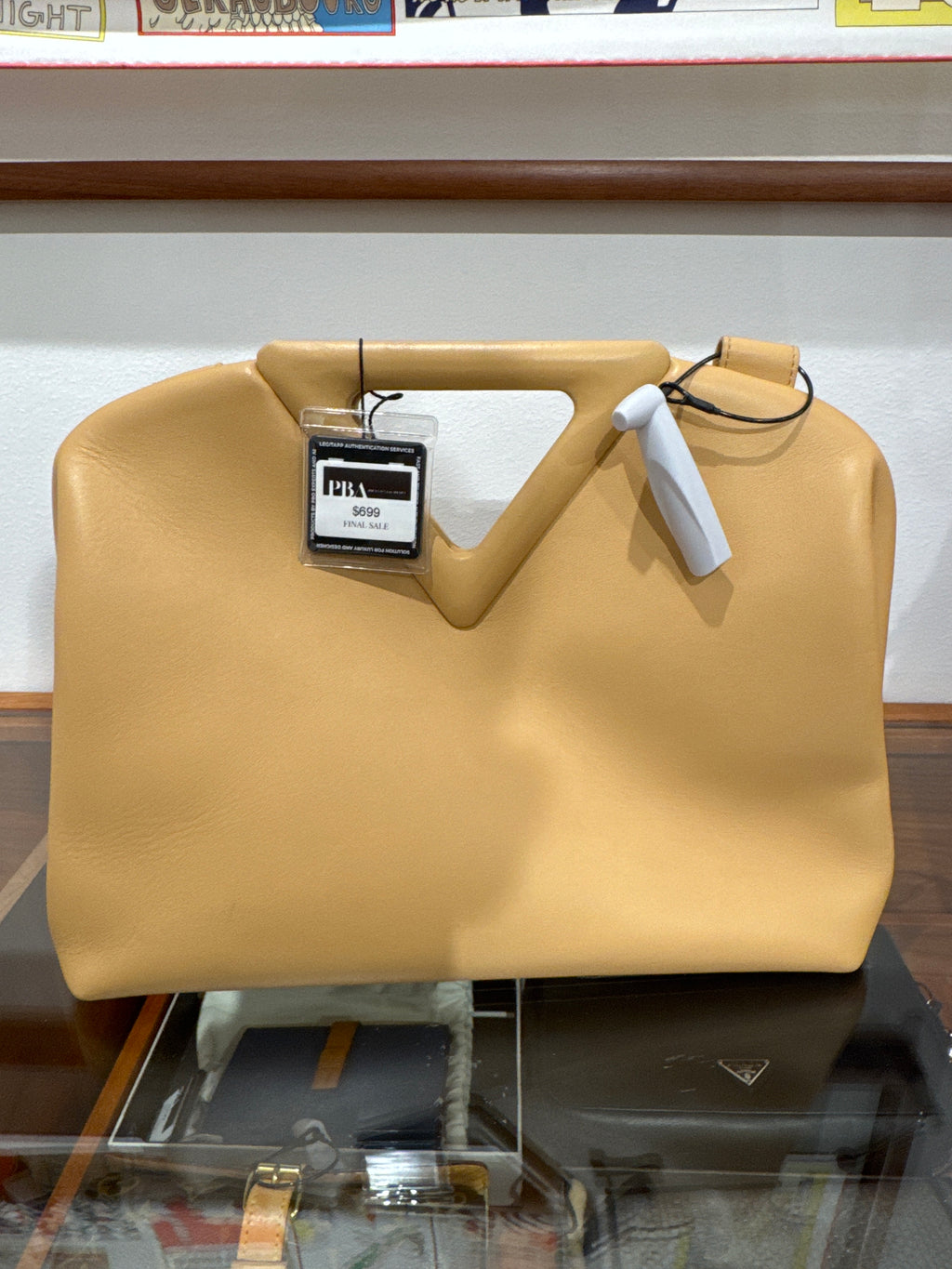 bottega Veneta Leather Point Bag
