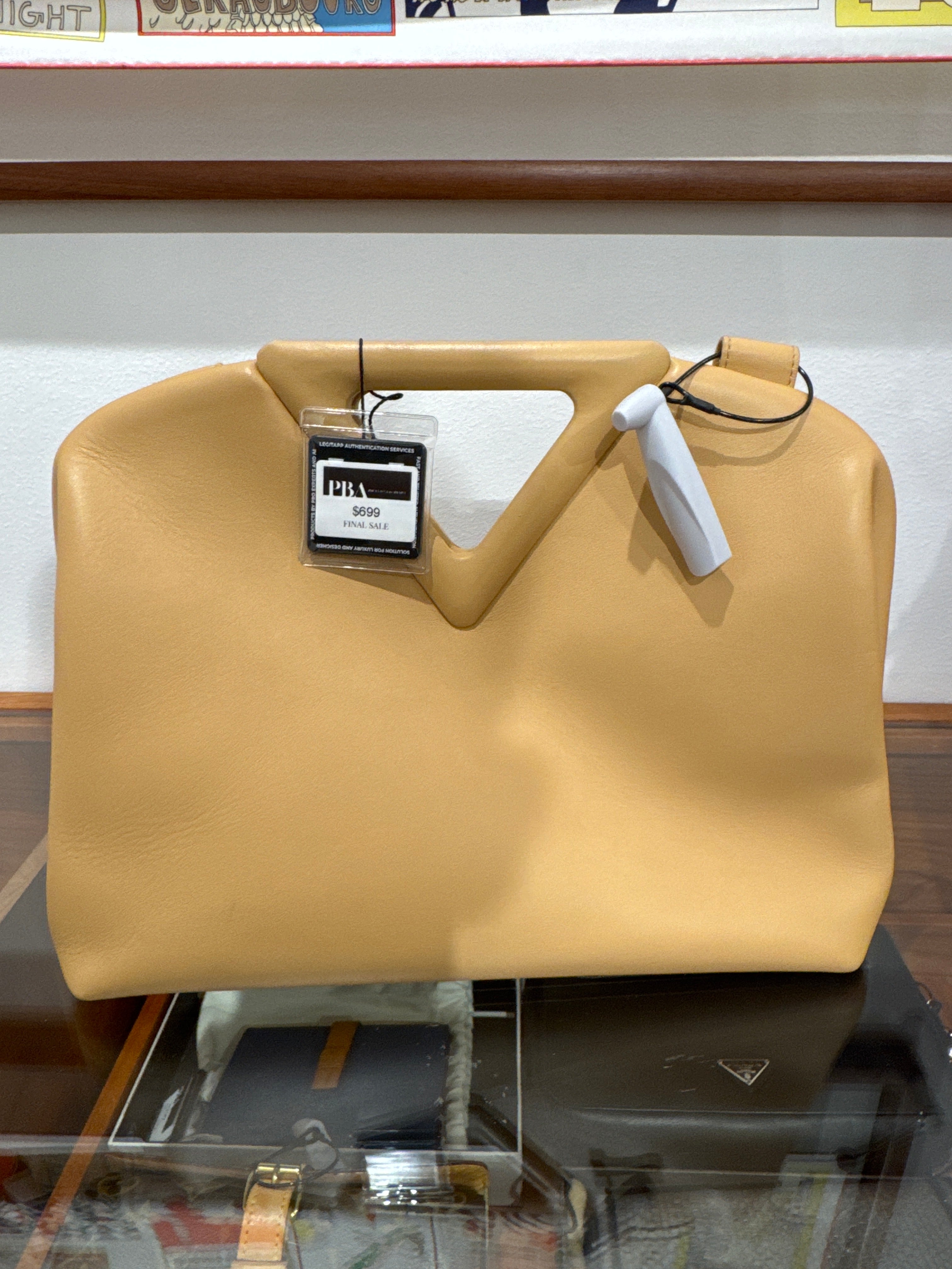 bottega Veneta Leather Point Bag