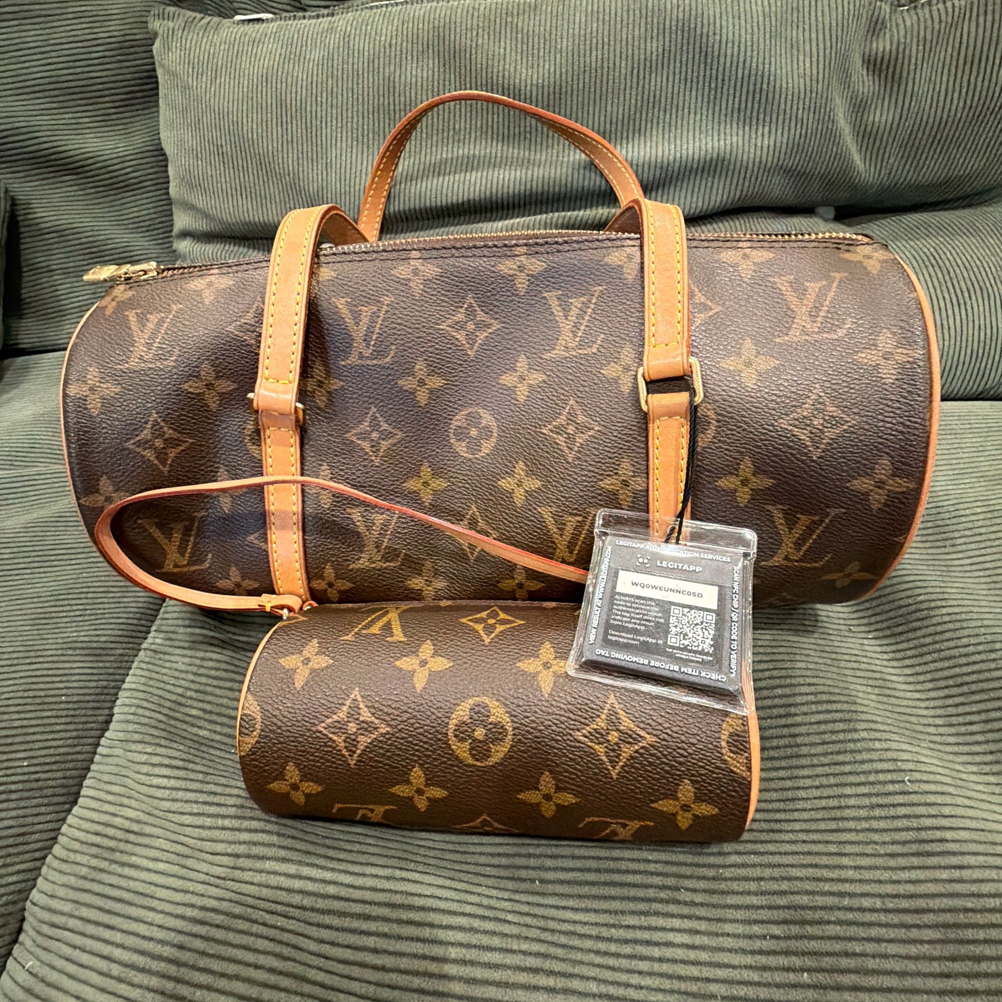 Louis Vuitton Monogram Canvas Papillon 30 Handbag