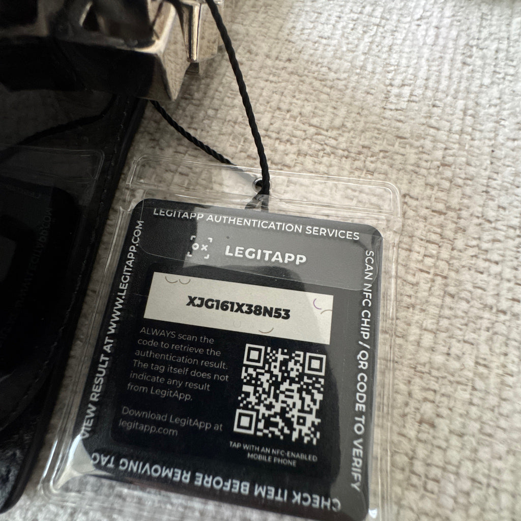 Saint Laurent Lulu Bunny Patent Leather Box Chain Shoulder Bag