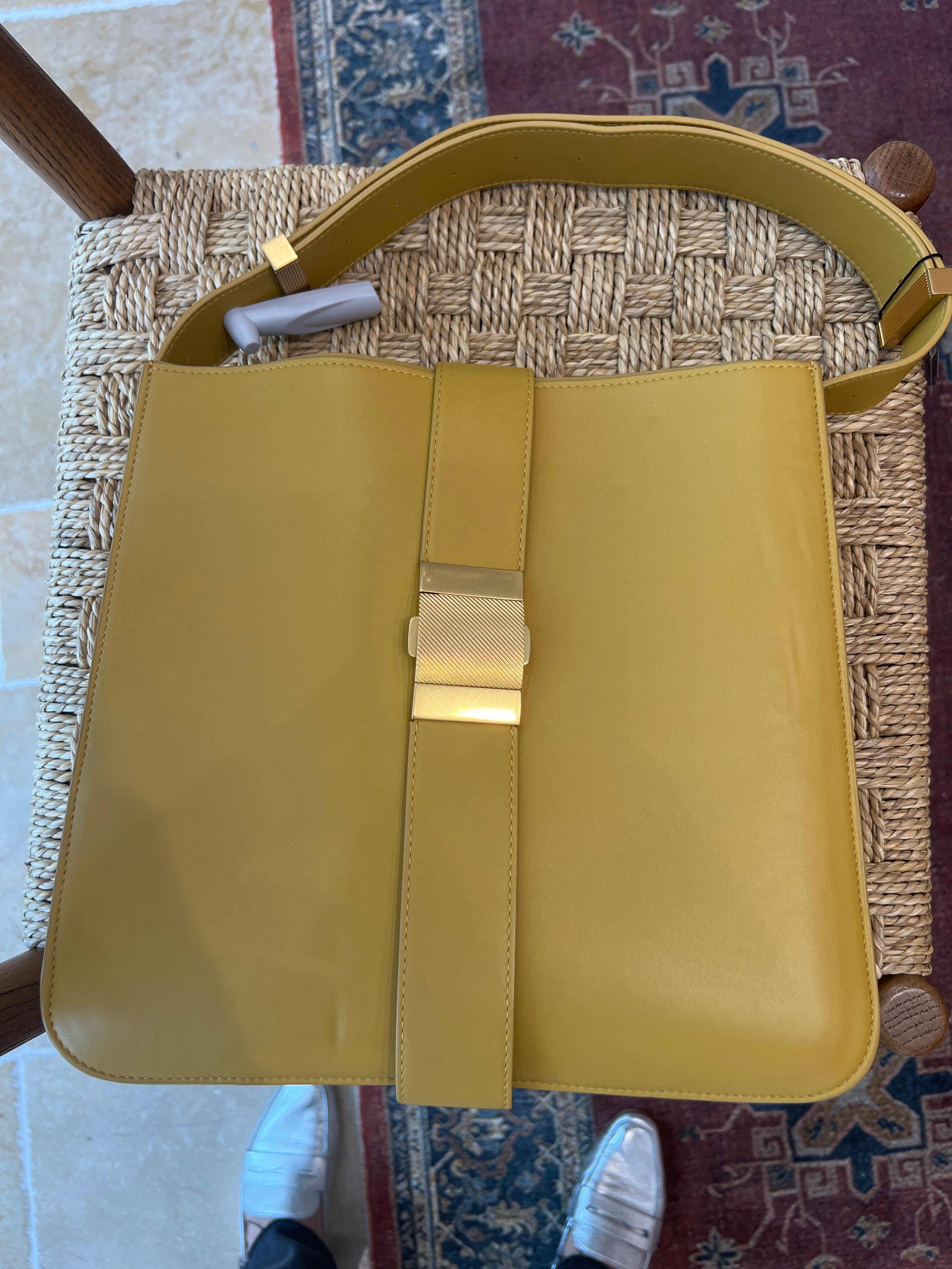 Bottega Veneta The Marie shoulder bag in yellow leather