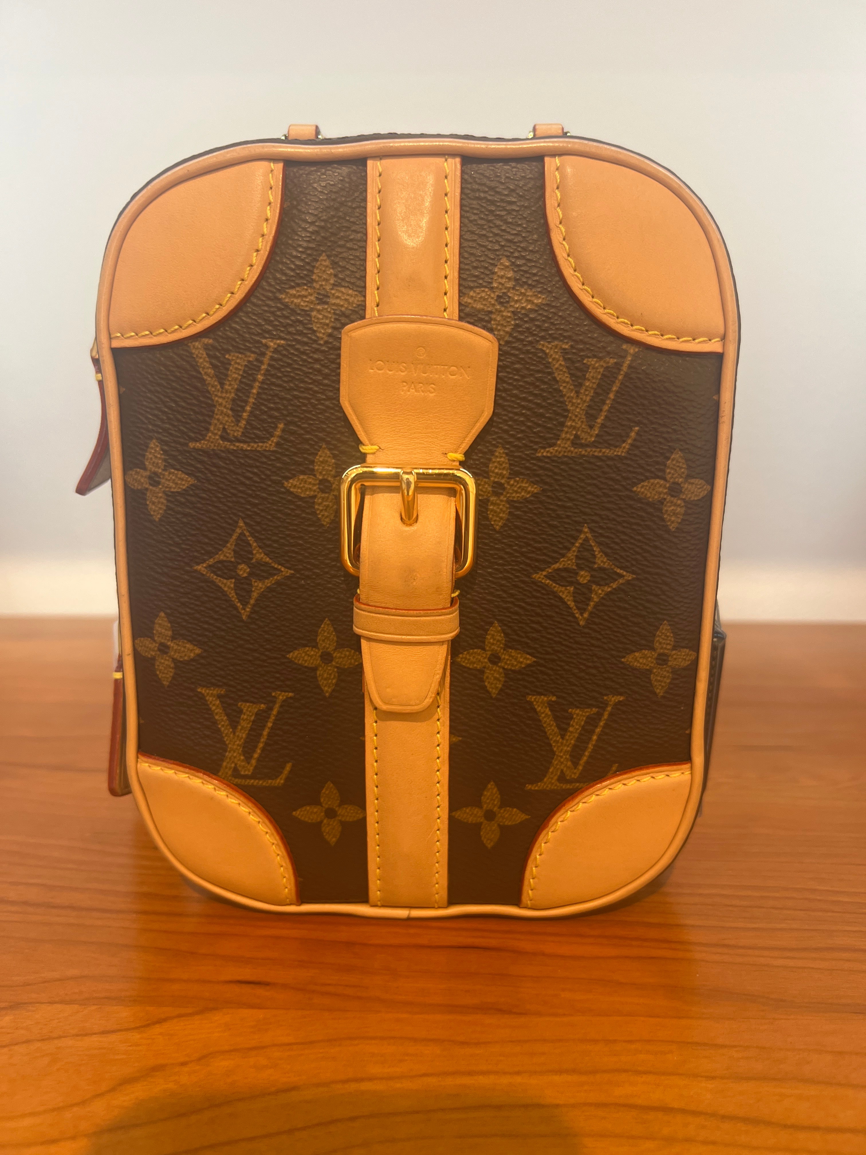 Louis Vuitton Valisette Verticale Bag Monogram Canvas