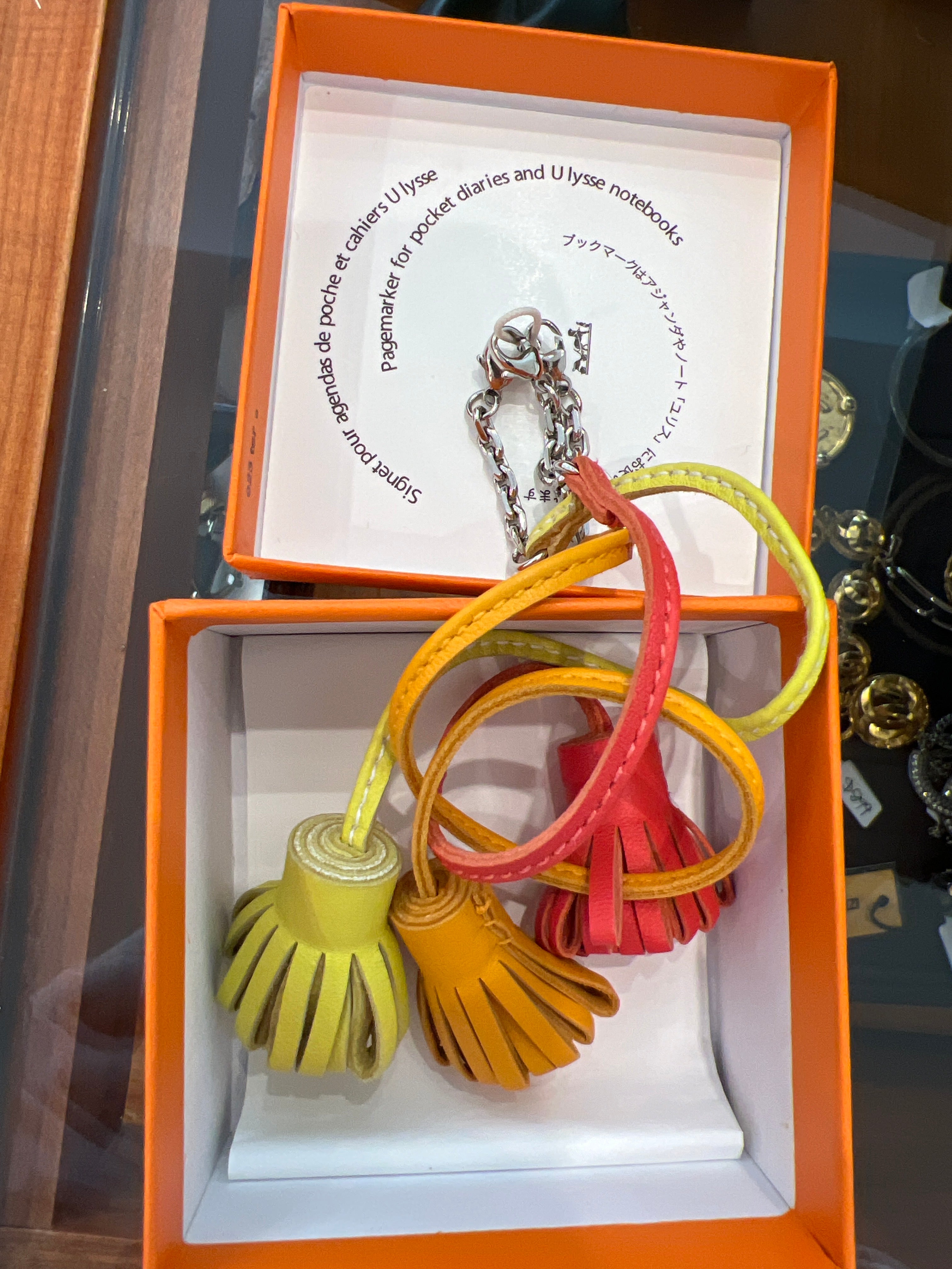 Hermès Carmen bag charm