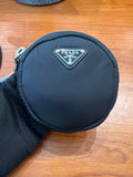Prada  Mini Tessuto Round Pouch crossbody bag