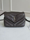 3481 Saint Laurent Quilted Calfskin Loulou Crossbody Bag