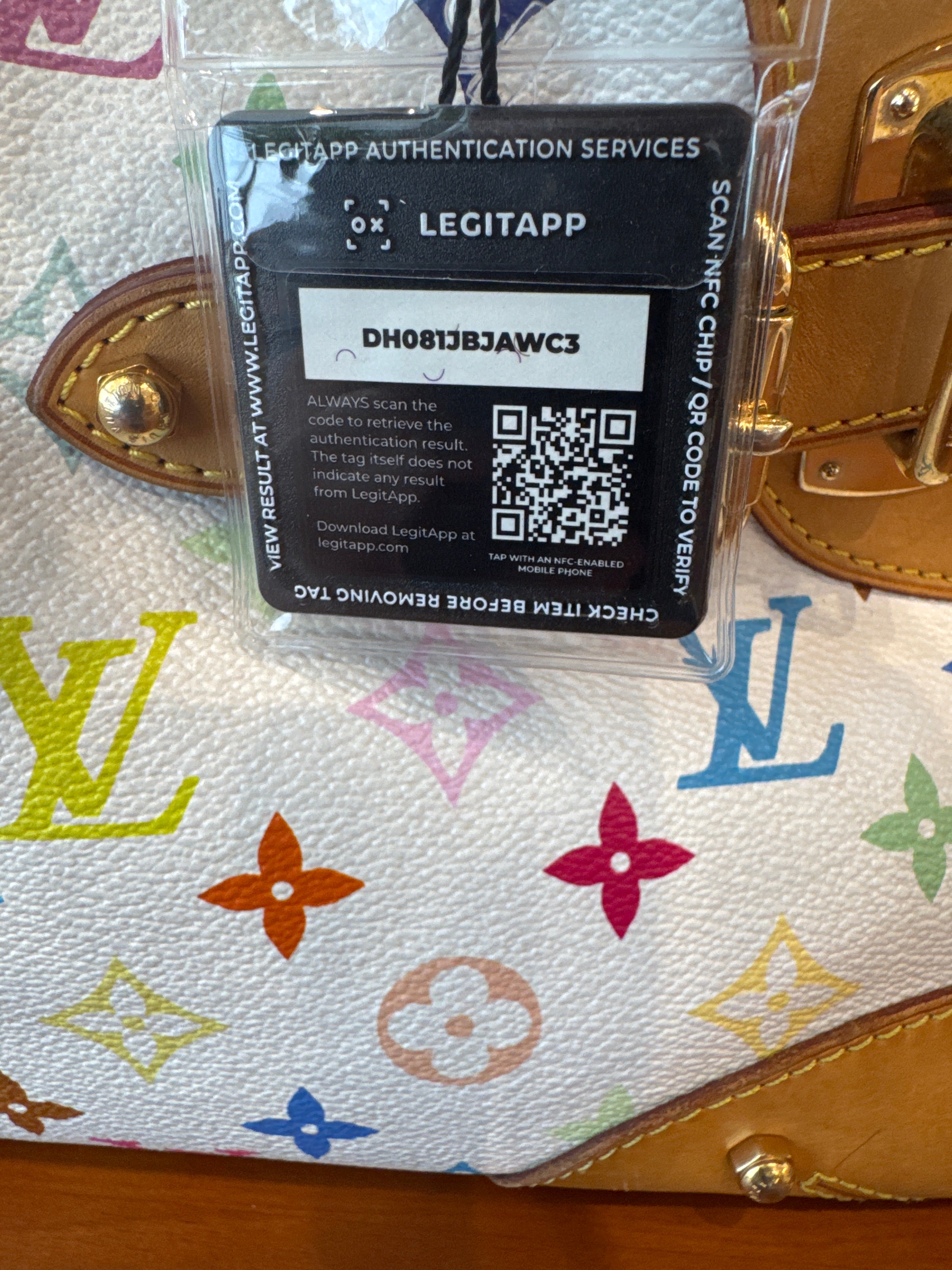 Louis Vuitton Monogram Multicolor Claudia White