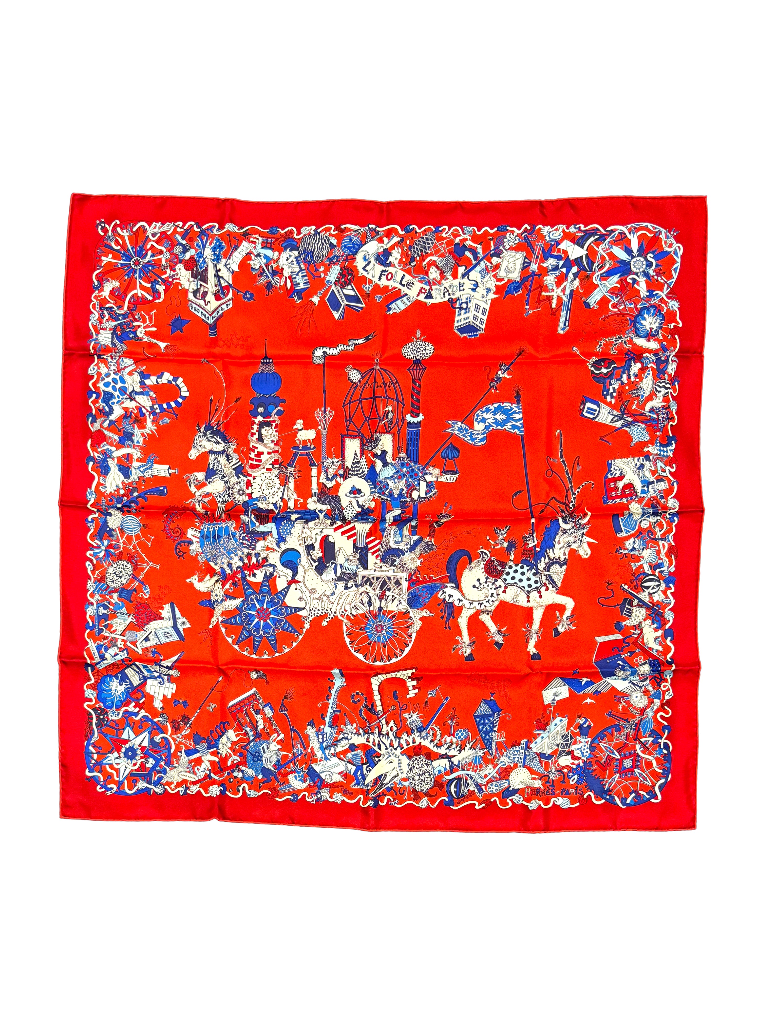Hermès Silk Carré 90 Scarf
