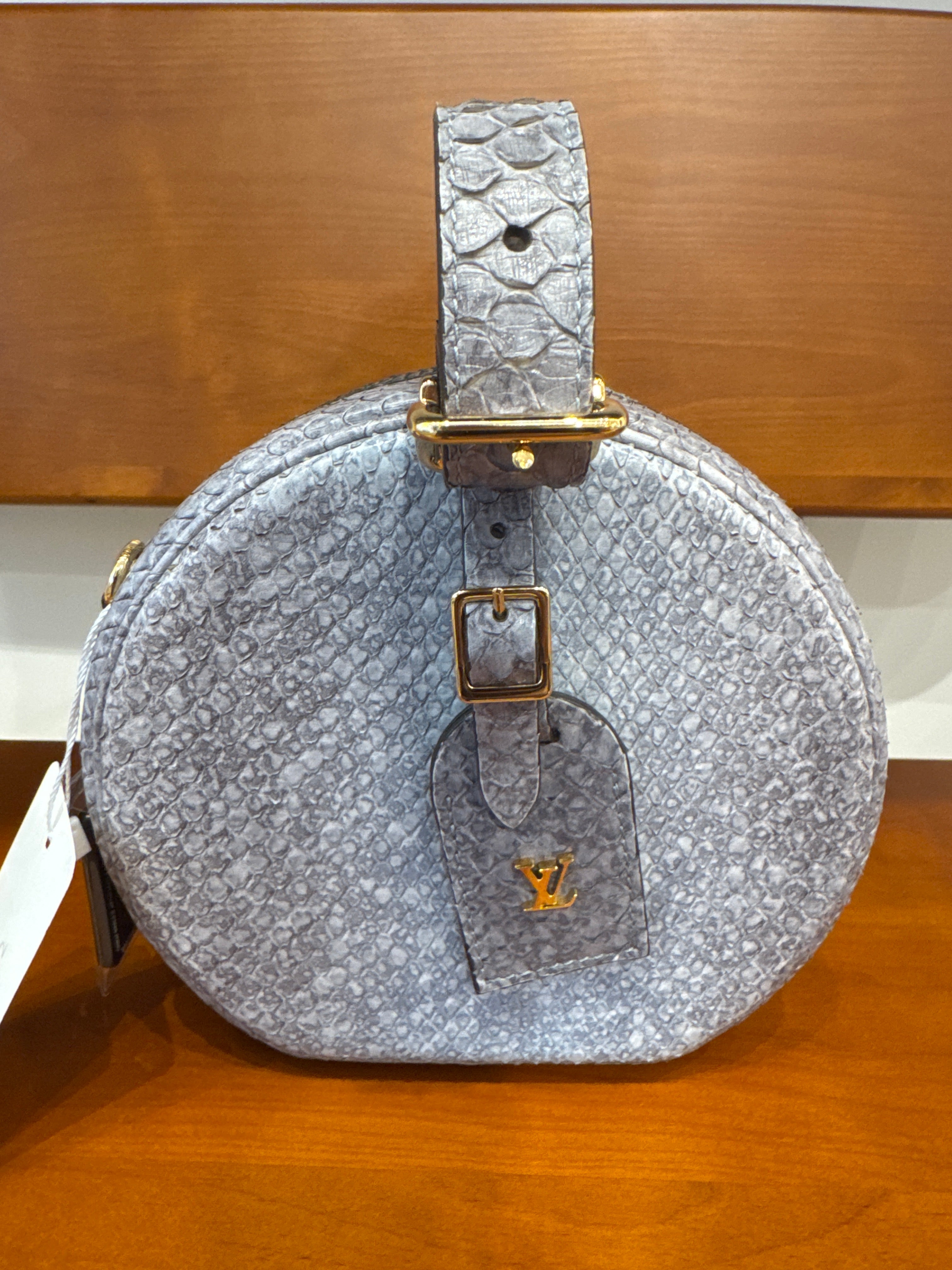 Louis Vuitton Python Petite Boite Chapeau CI3702