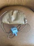 Bottega Veneta The Mini Pouch in Camel calfskin