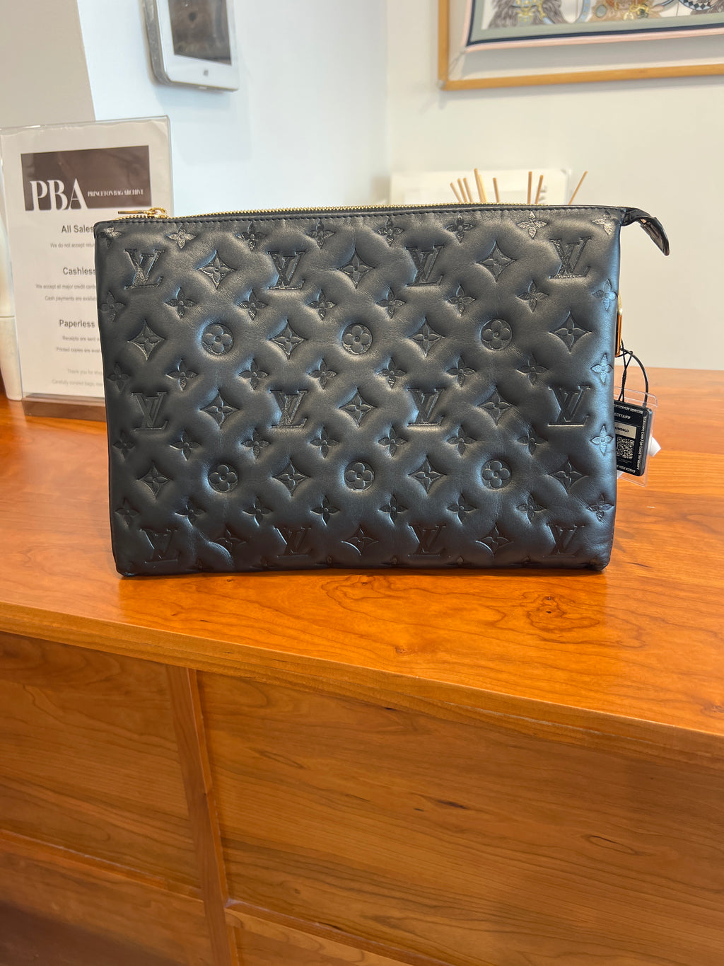 Louis  Vuitton Coussin monogram Embossed GM