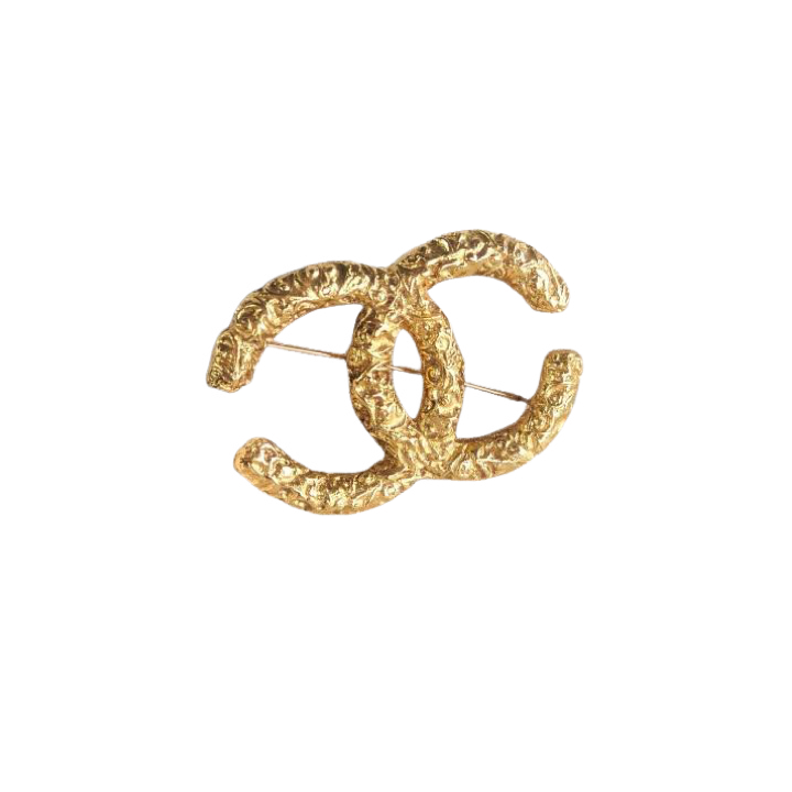 7397 Chanel  Lava CC Brooch