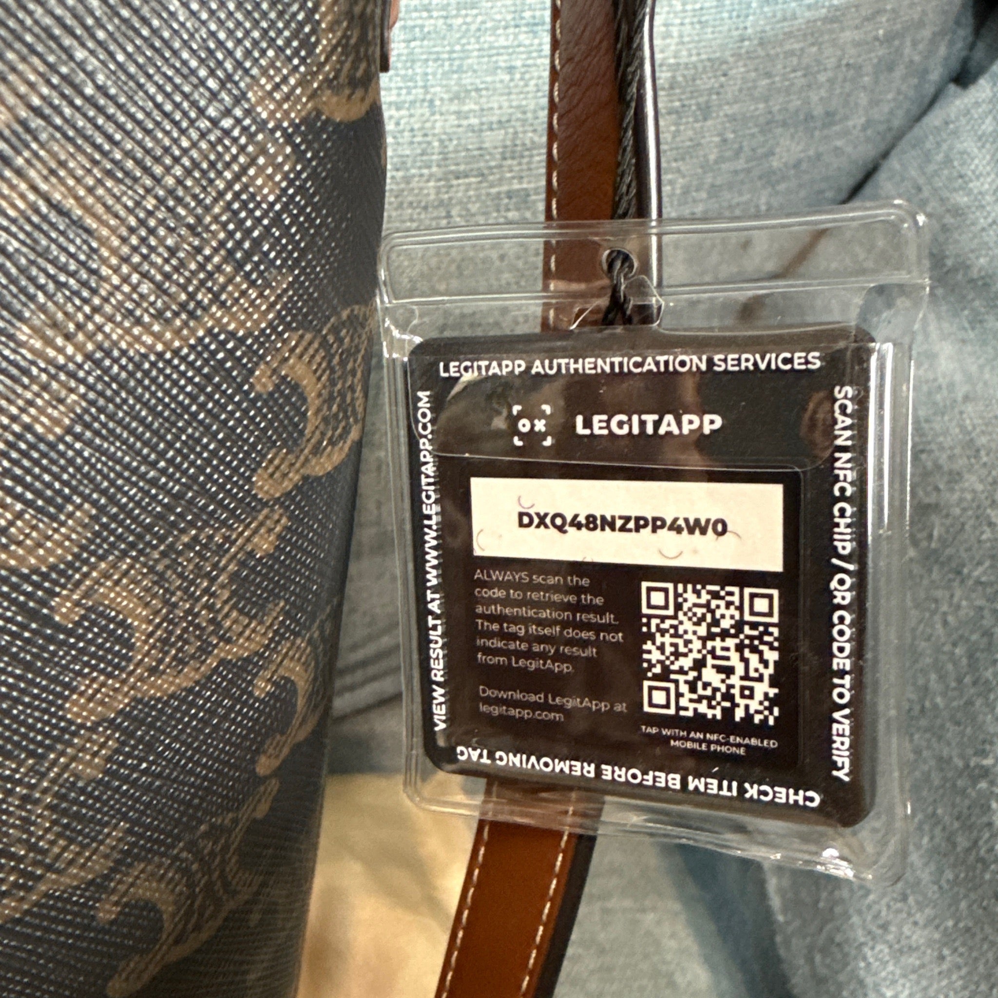 Celine Triomphe Canvas Leather Bucket Bag