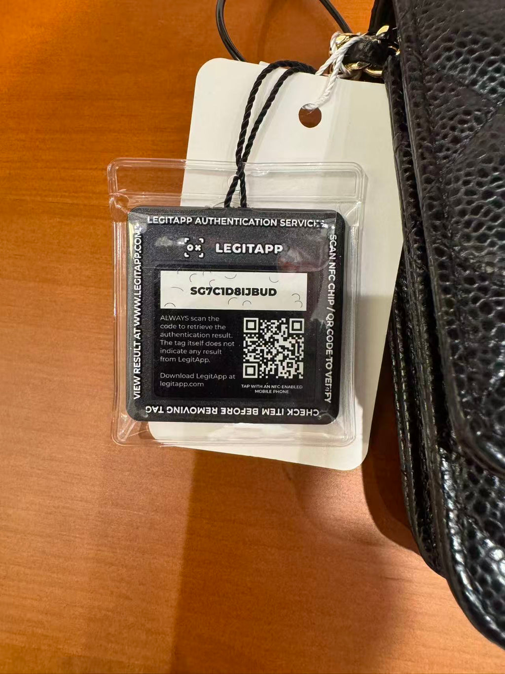 CP5057 Chanel Caviar Leather Classic Flap Wallet On Chain