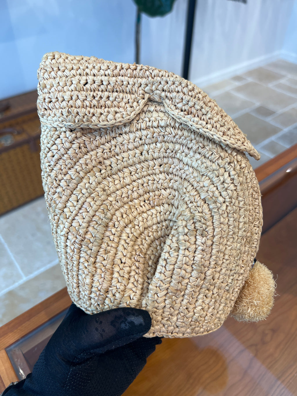 Loewe
Raffia Raffia Mini Bunny Mini