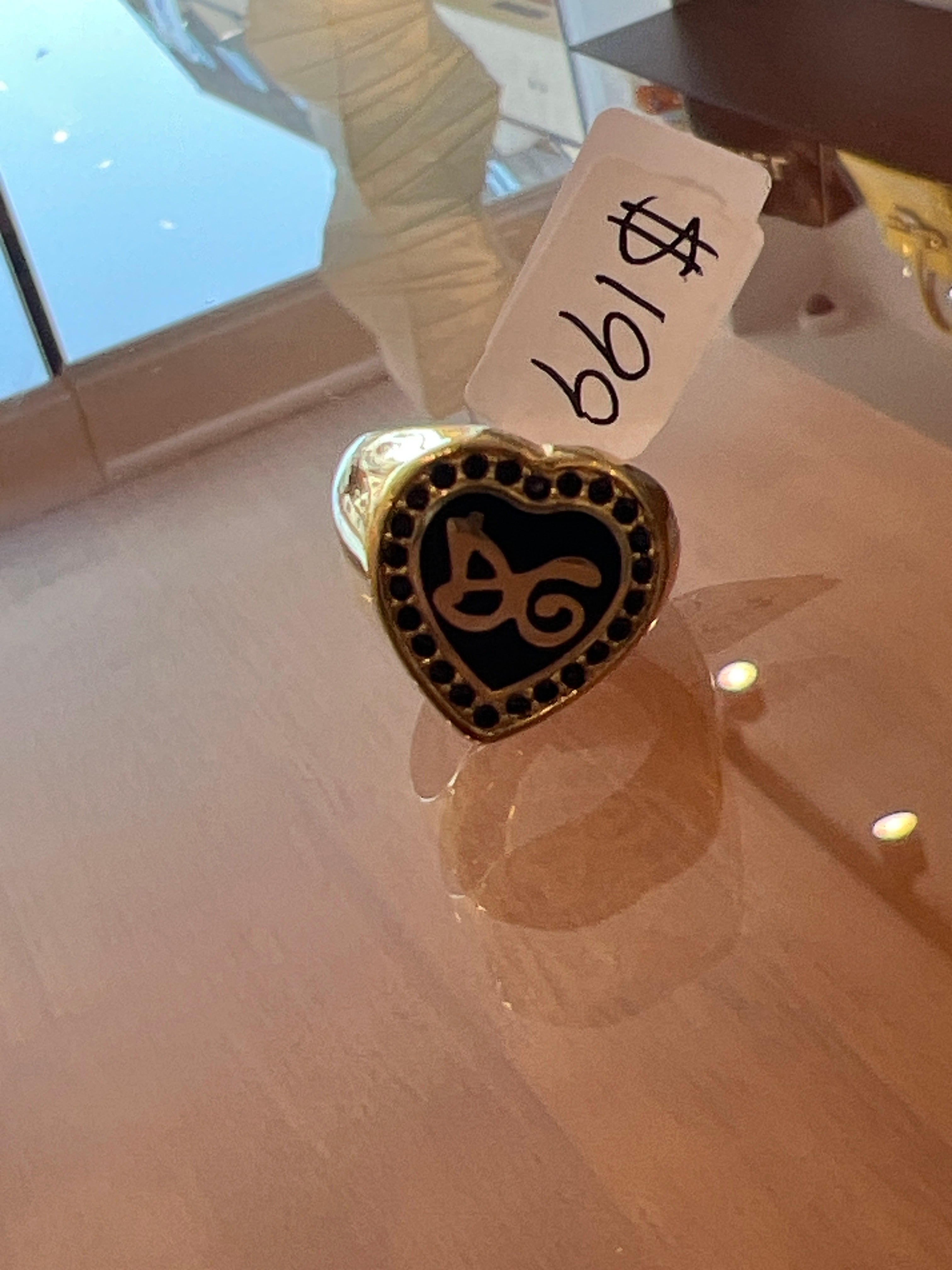 Dolce & Gabbana heart-shaped statement ring