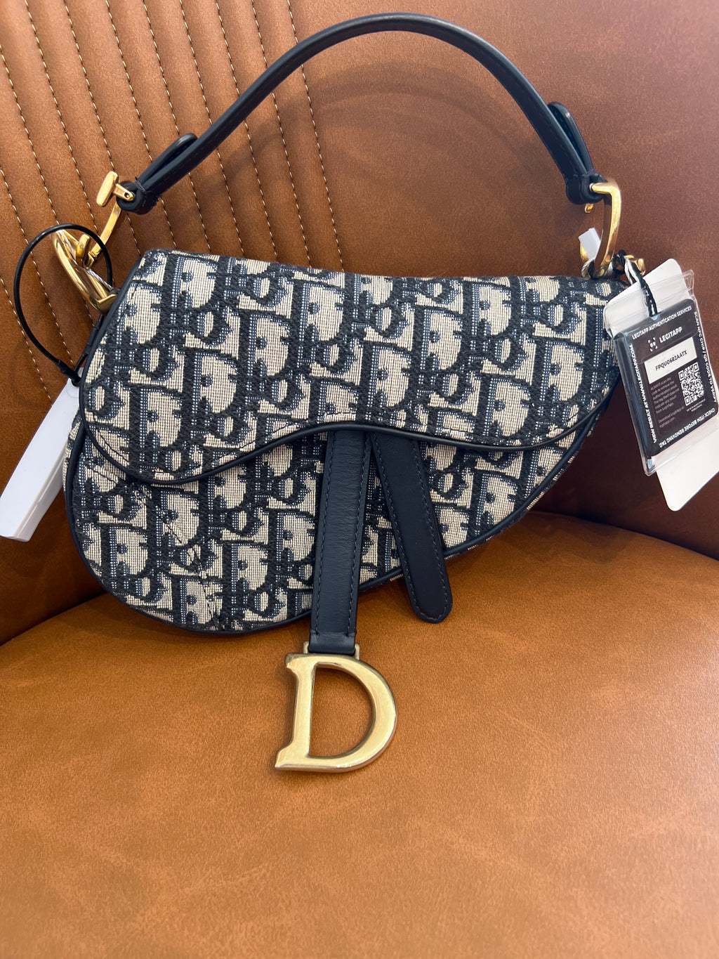 Dior mini saddle bag