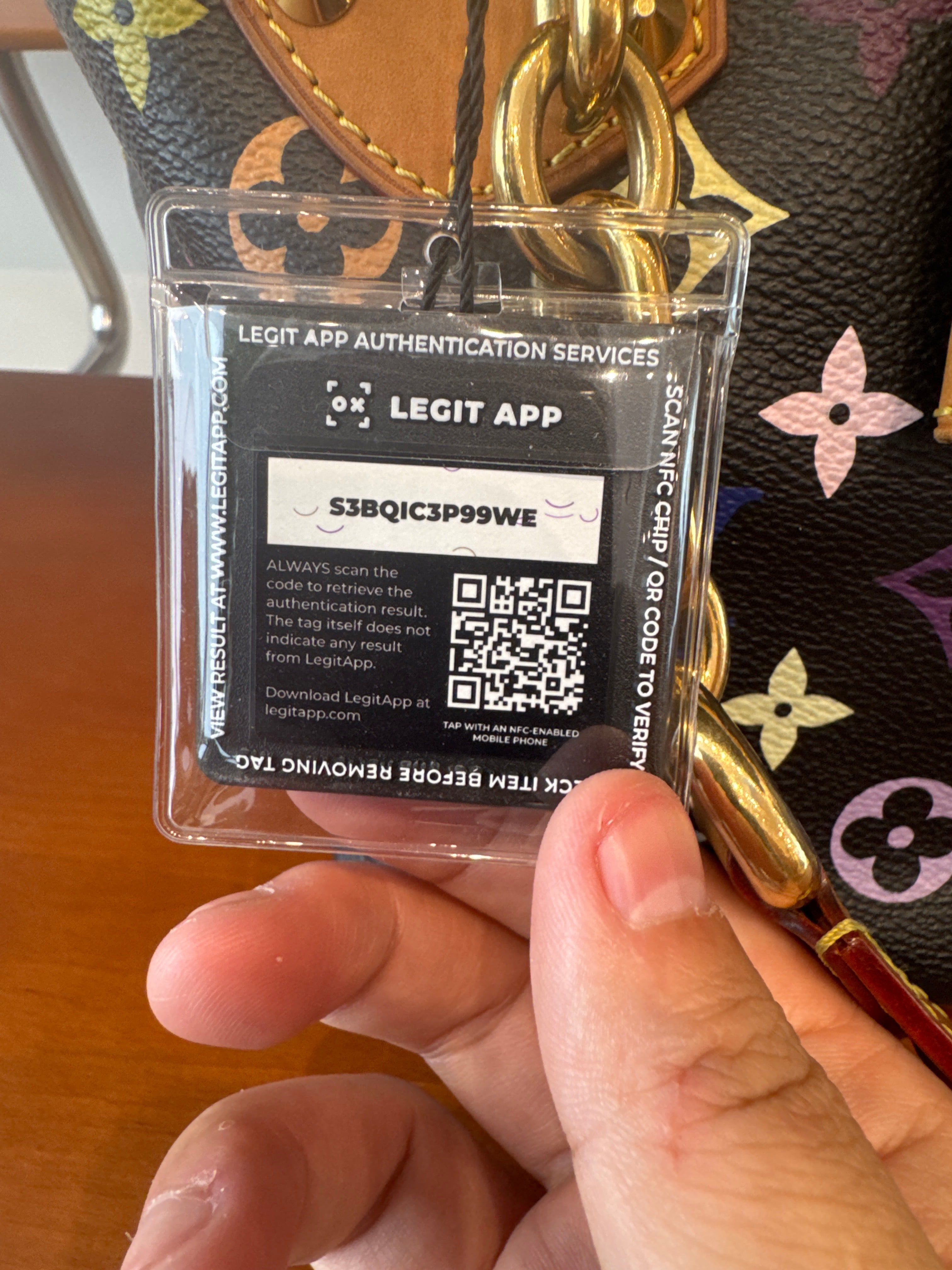 Louis Vuitton Monogram Multicolor Annie Black