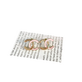 2205 Chanel CC Pink Enamel Stud Earrings