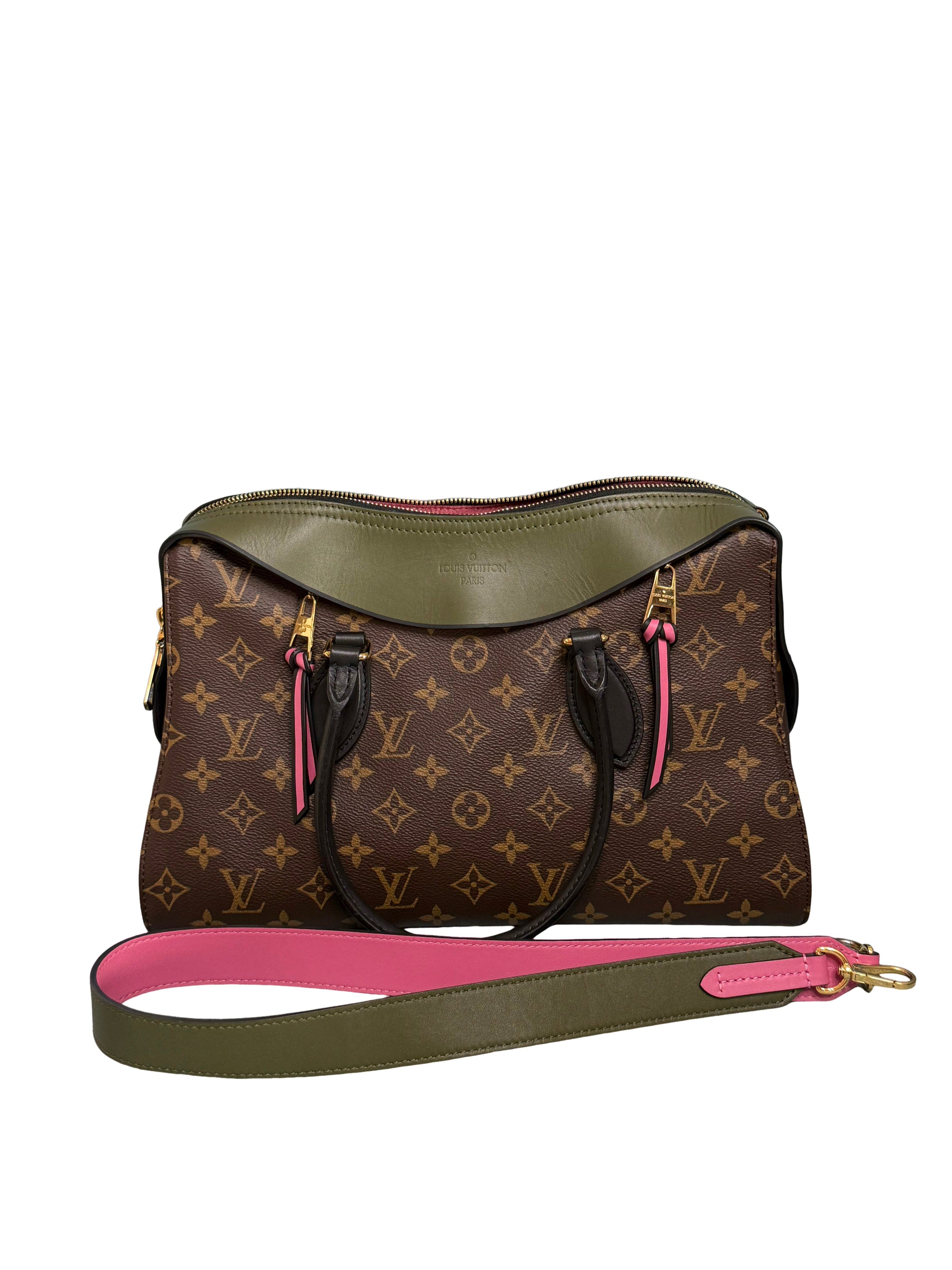 Louis Vuitton Monogram Canvas Calfskin Tuileries Tote