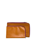 Hermès Barenia Calfskin Double Zip Duo Pouch