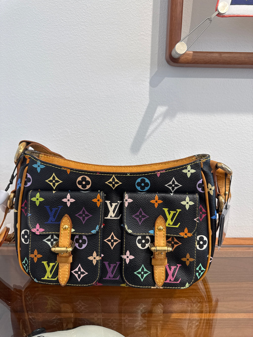 Louis Vuitton Monogram Multicolor Lodge Black