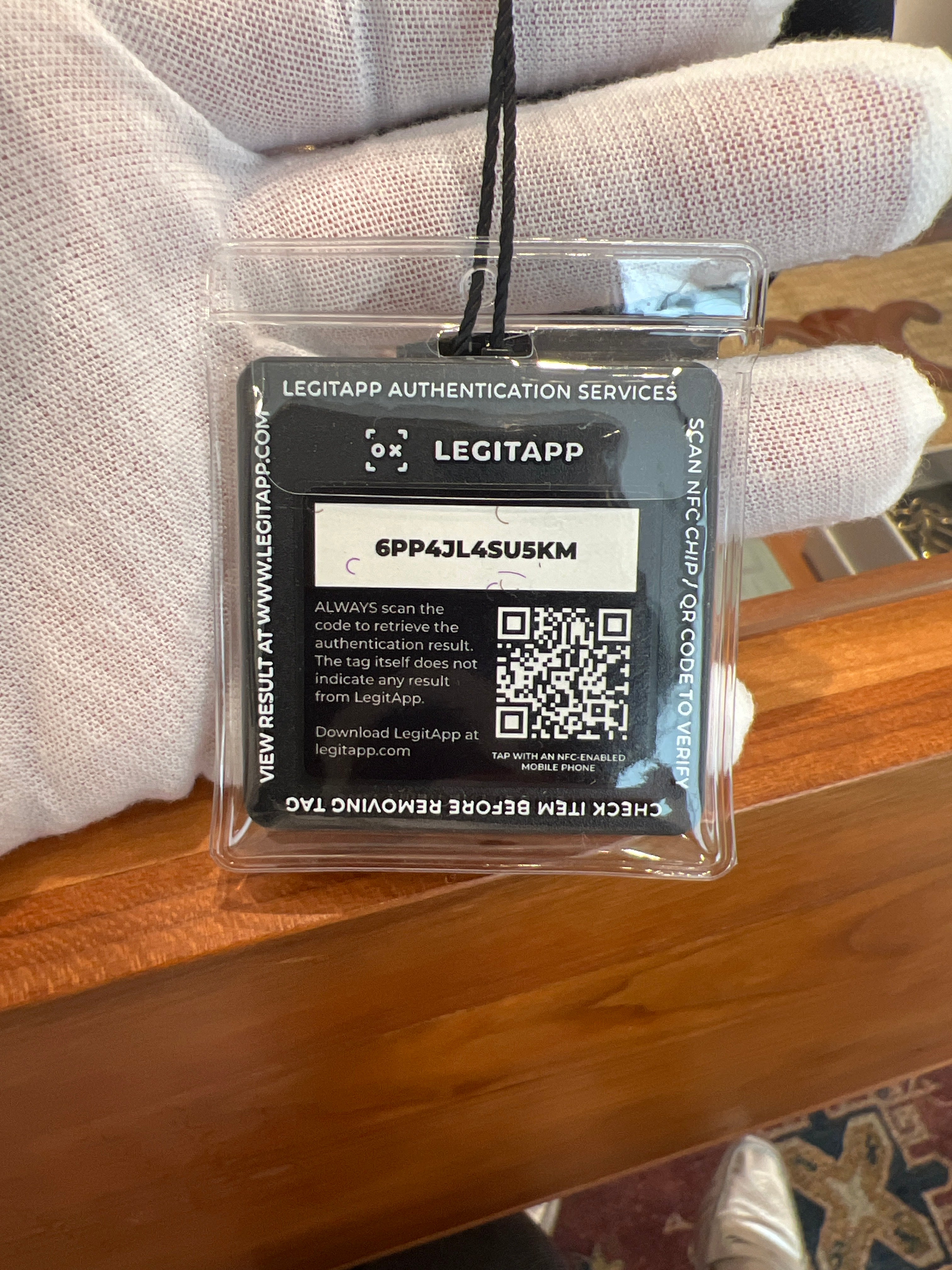 Loewe Elephant Charm Black