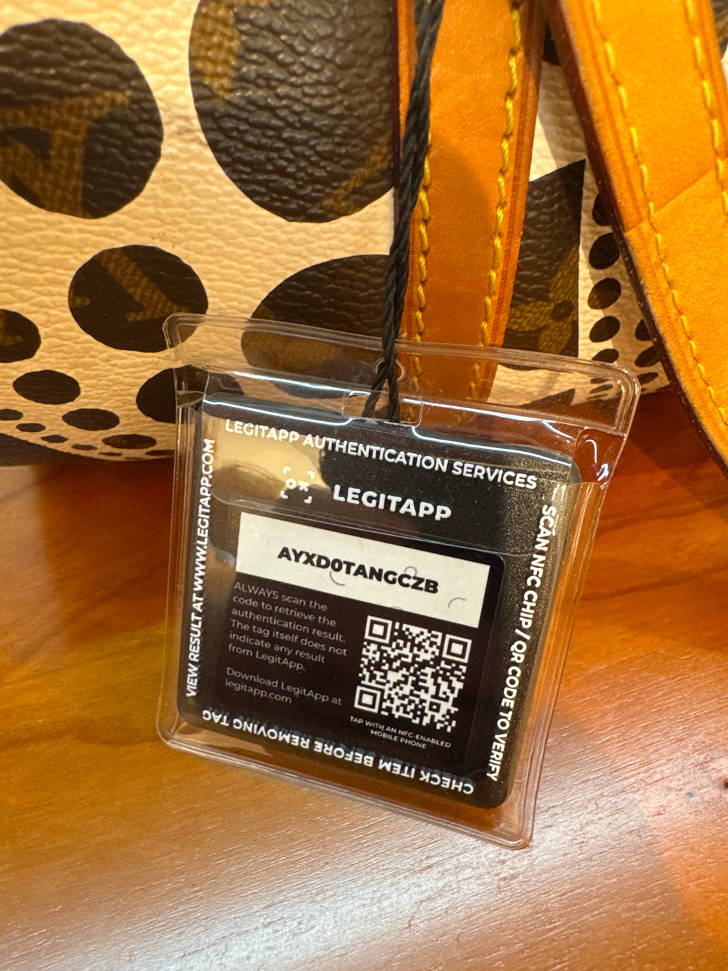 Louis Vuitton Monogram Kusama Pumpkin Dots Papillon White
