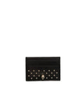Alexander McQueen Studded Leather Skull Card Holder