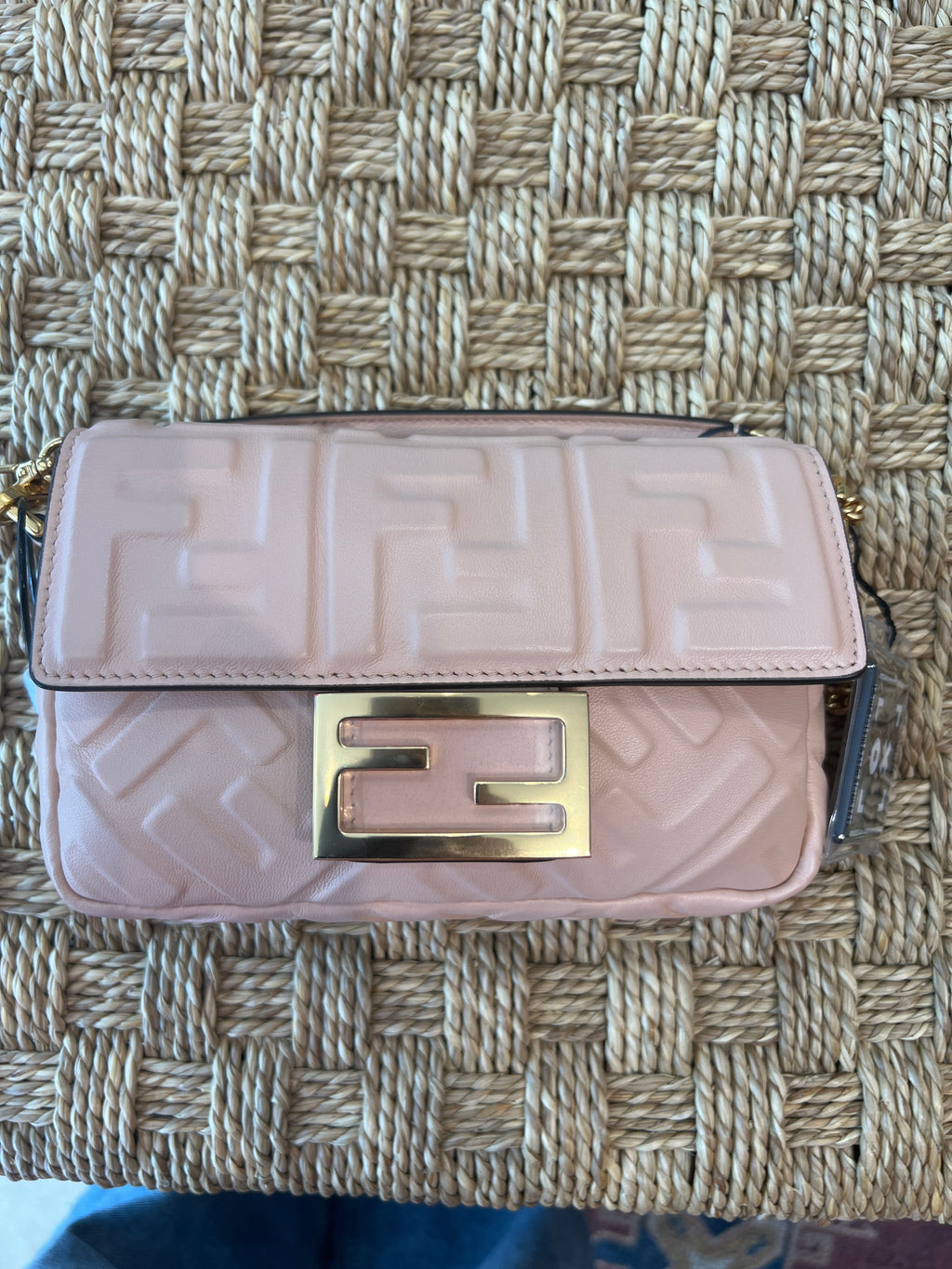 Fendi Mini Baguette Nappa Leather
