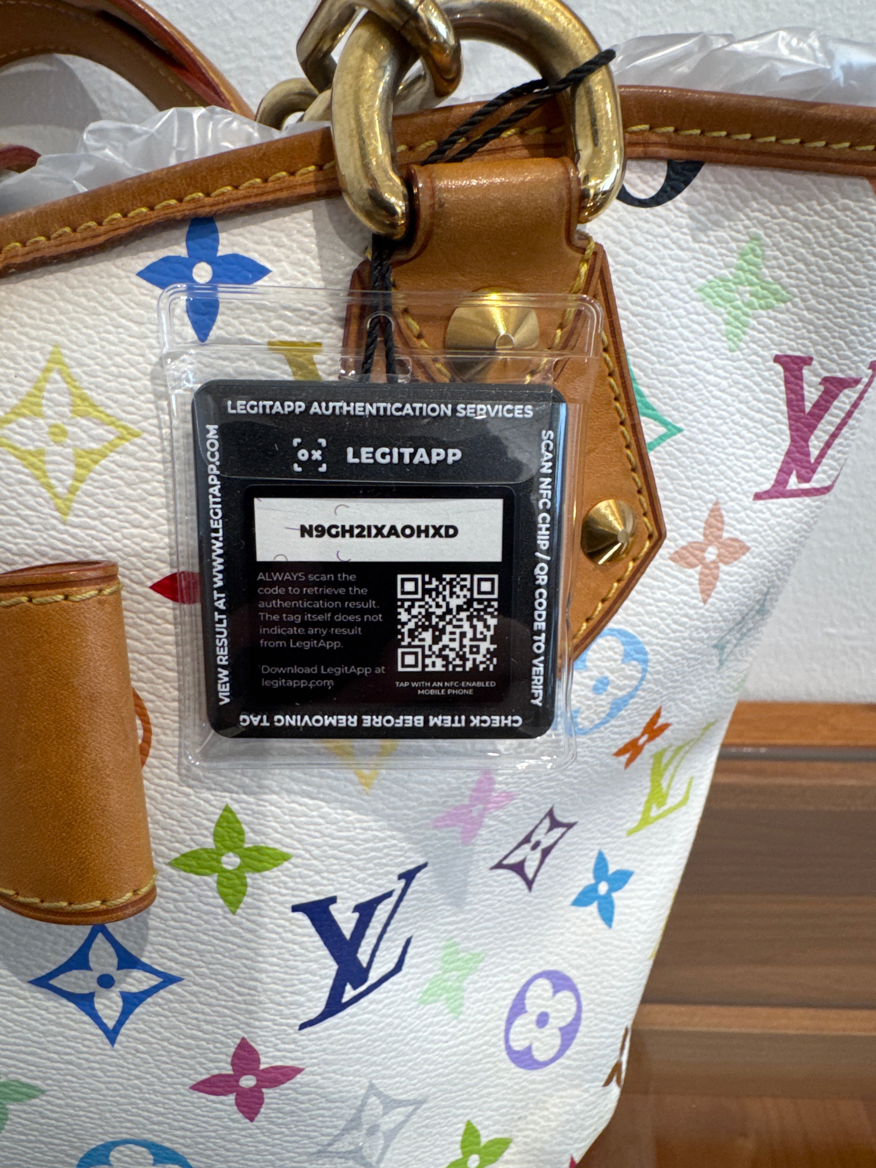 Louis Vuitton Monogram Multicolor Annie White