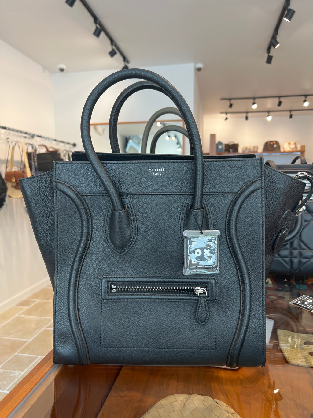 CELINE Calfskin Mini Luggage