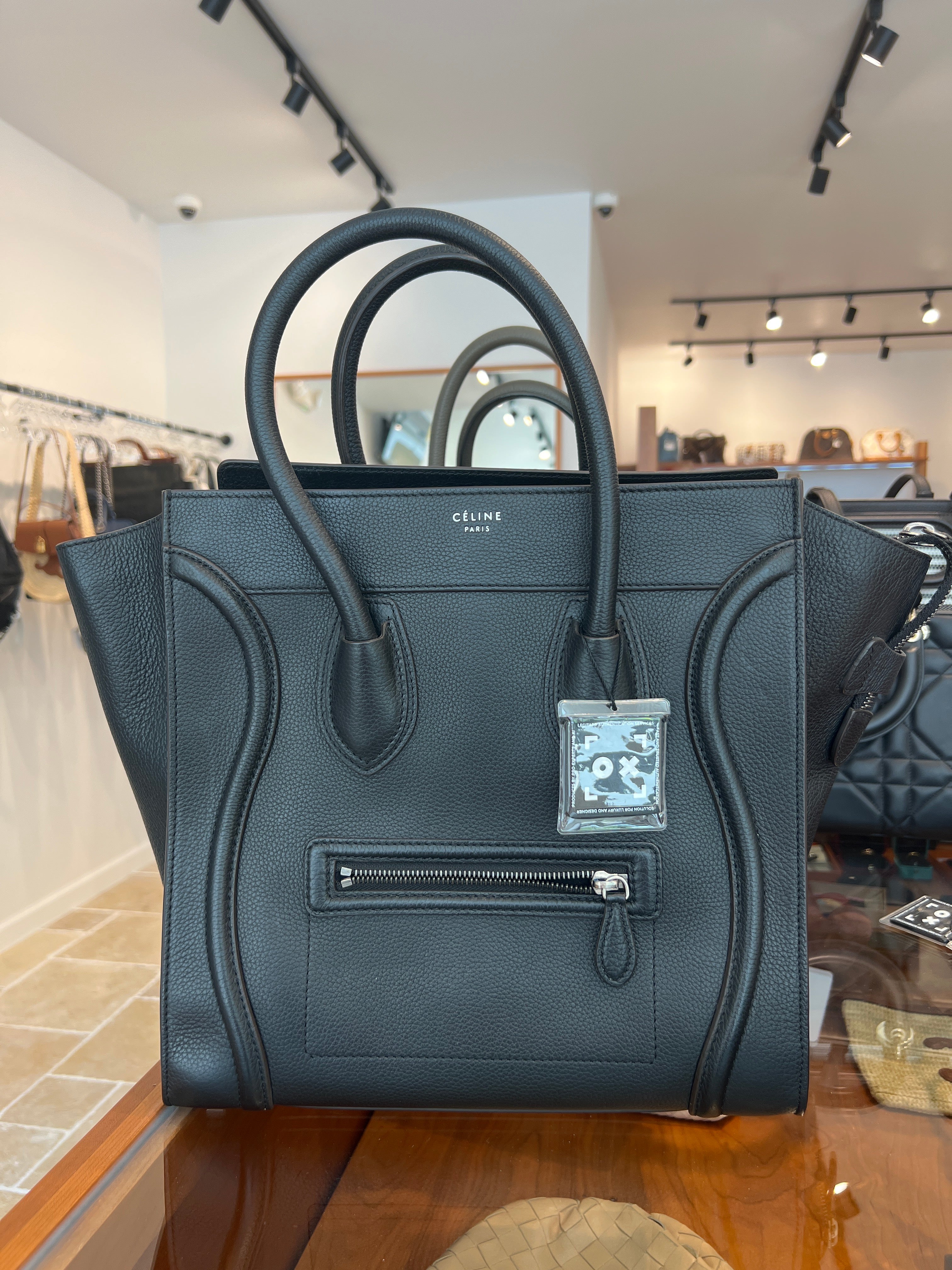 CELINE Calfskin Mini Luggage