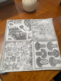 Hermès Vip 2023 Special Edition Double Sided "16 Carrés" Silk Scarf