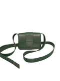 Bottega Veneta Intrecciato Calfskin Cassette Crossbody Bag