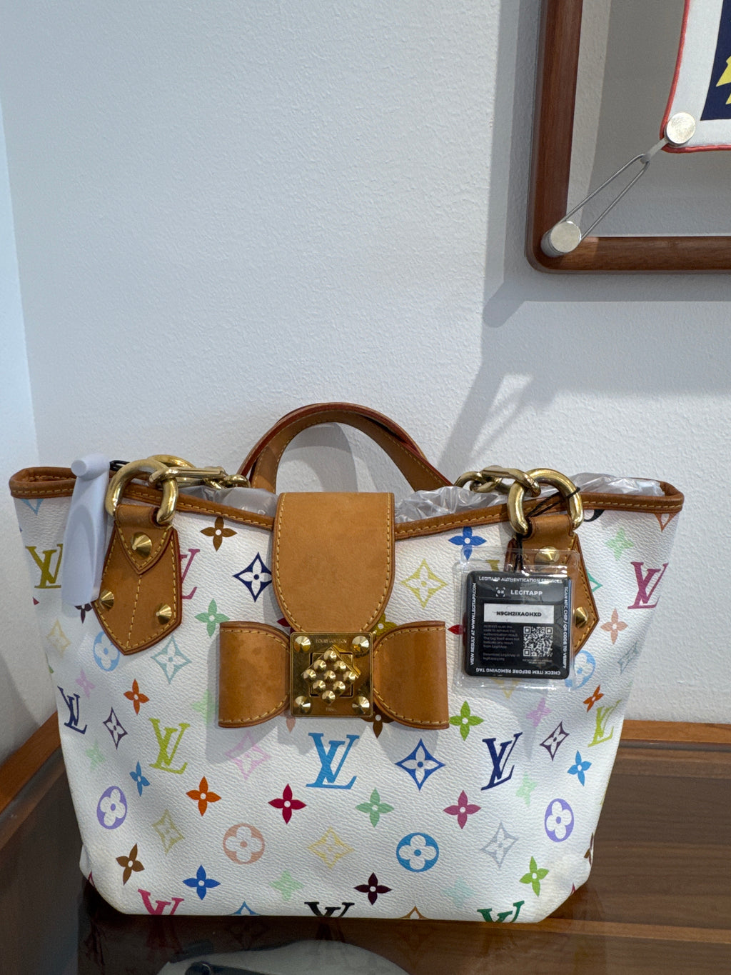 Louis Vuitton Monogram Multicolor Annie White
