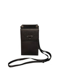 Prada Saffiano Leather Triangle Logo Phone Crossbody Bag