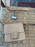 Fendi Fab Crystal & Gingham