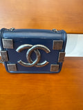 Chanel Plexiglass Lambskin Mini Boy Brick Flap Bag