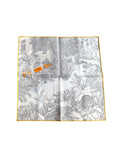 Hermes Silk Faubourg Tropical Scarf 45